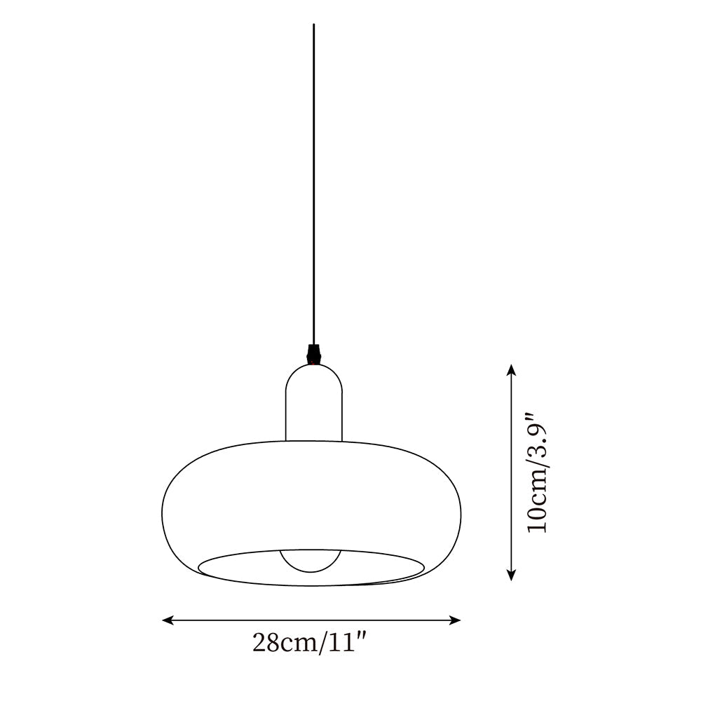 Rime Glass Pendant Lamp — product view 6