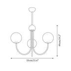 Valentina Glass Chandelier — product view 21