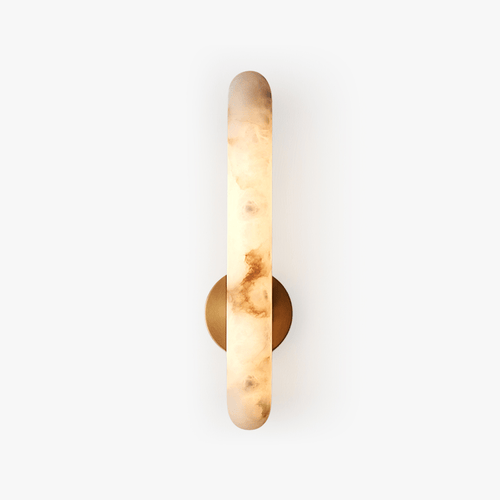 Alabaster Rod Sconce – product view 1
