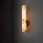 Alabaster Rod Sconce – product view 2