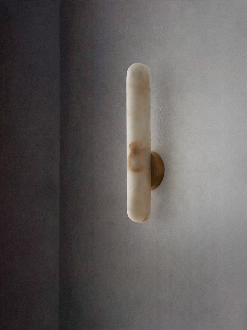 Alabaster Rod Sconce – product view 8