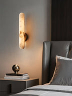 Alabaster Rod Sconce – product view 10