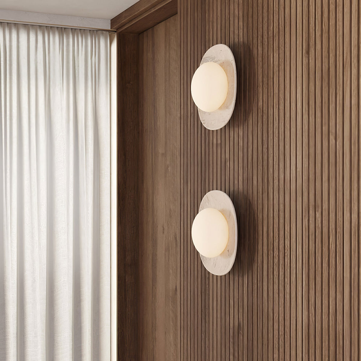 Carrara Cusp Sconce – product view 4