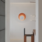 Abstract Circular Crescent Wall Sconce — product view 3