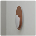 Abstract Circular Crescent Wall Sconce — product view 9