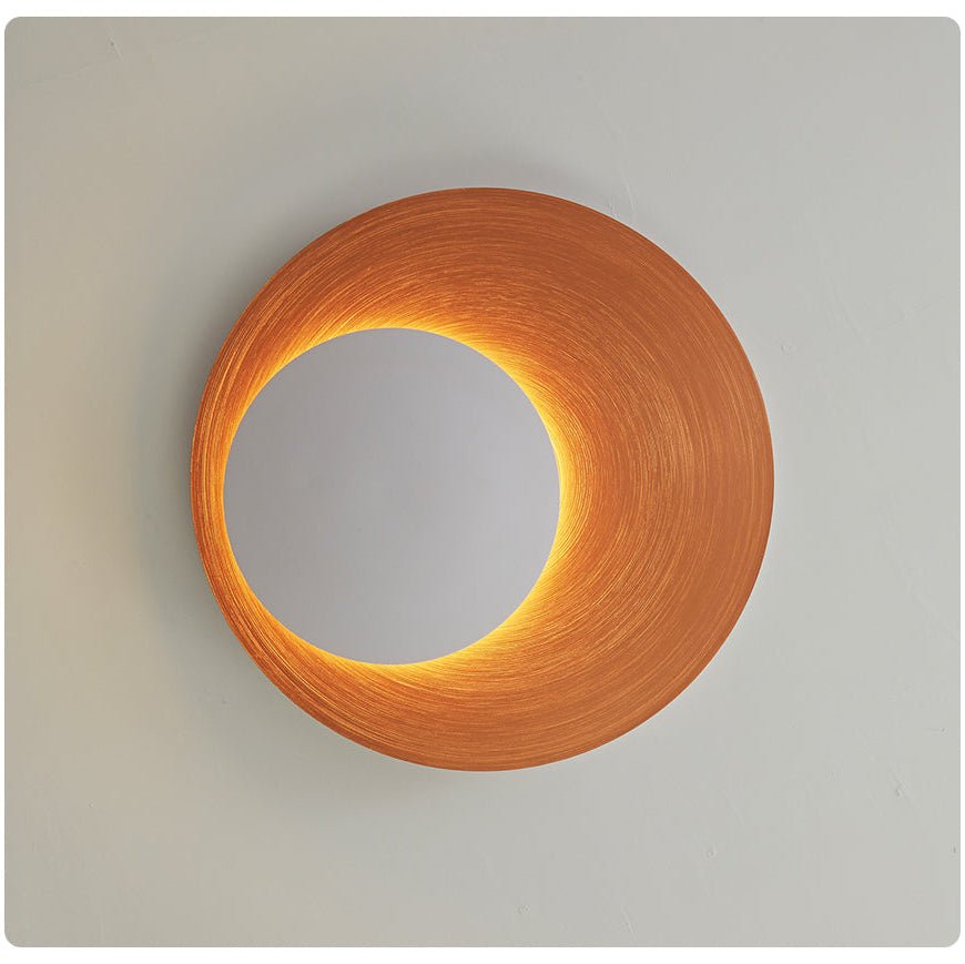 Abstract Circular Crescent Wall Sconce — product view 10