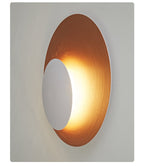 Abstract Circular Crescent Wall Sconce — product view 13