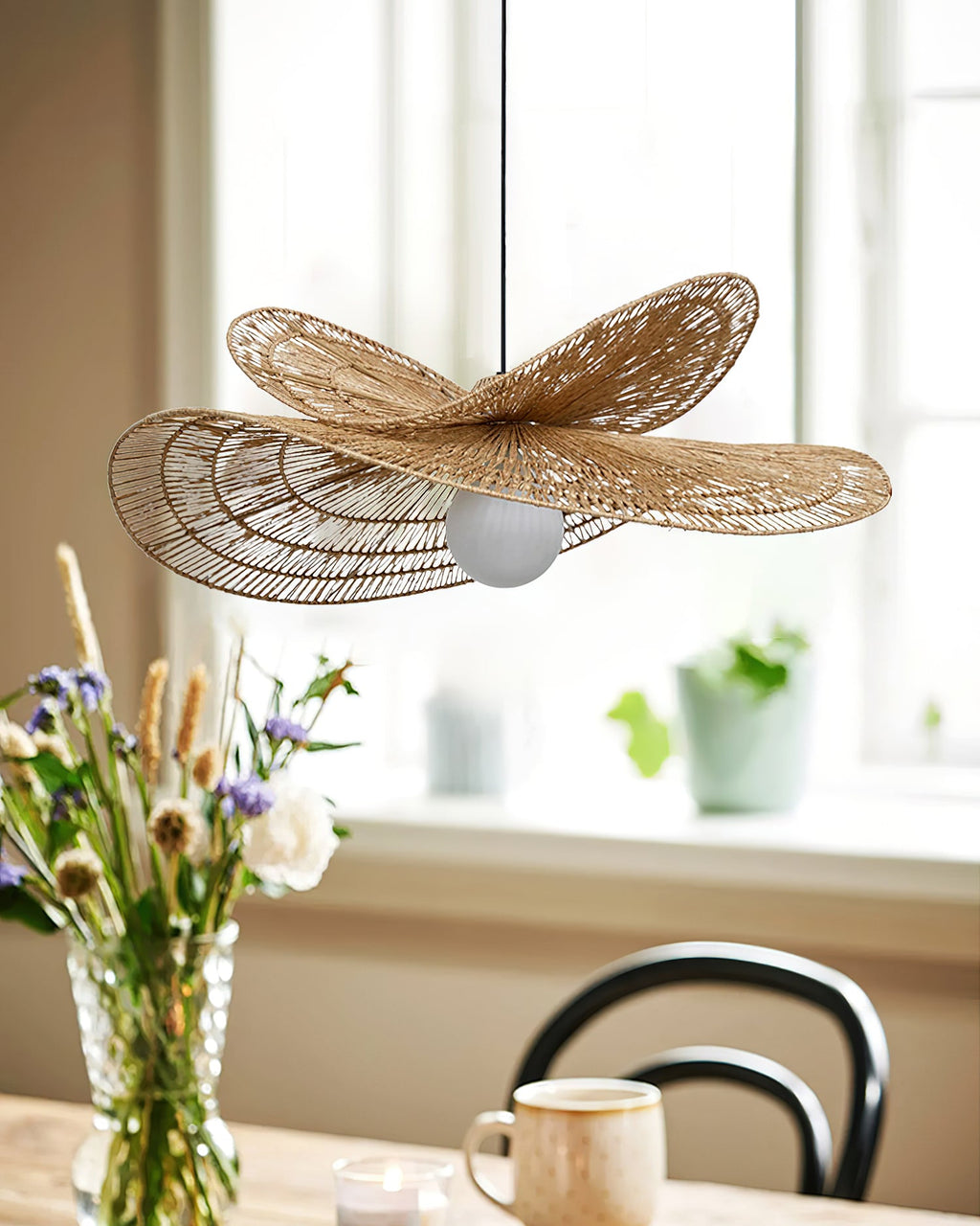 Bukolische Rattan Pendant Lamp — product view 4