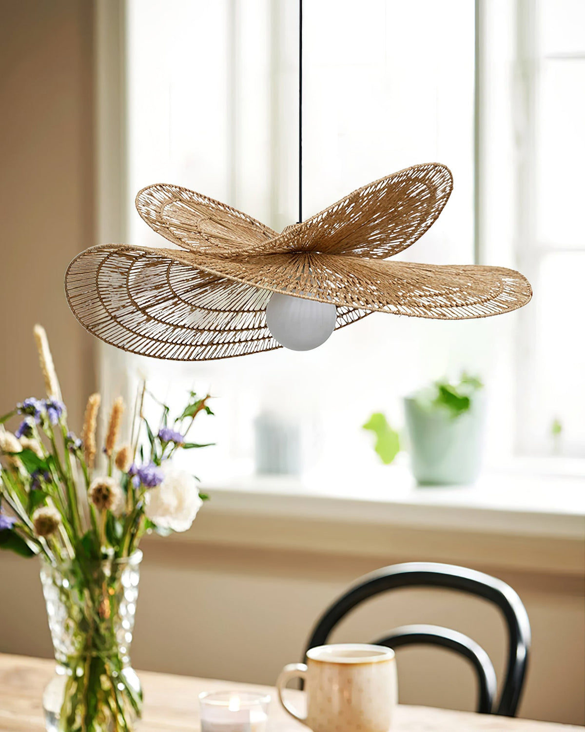Bukolische Rattan Pendant Lamp — product view 4