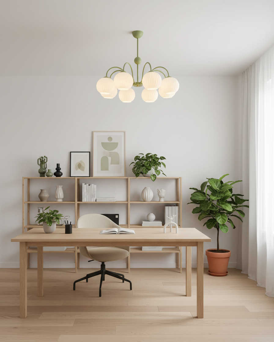 Renee Glass Chandelier — product view 5