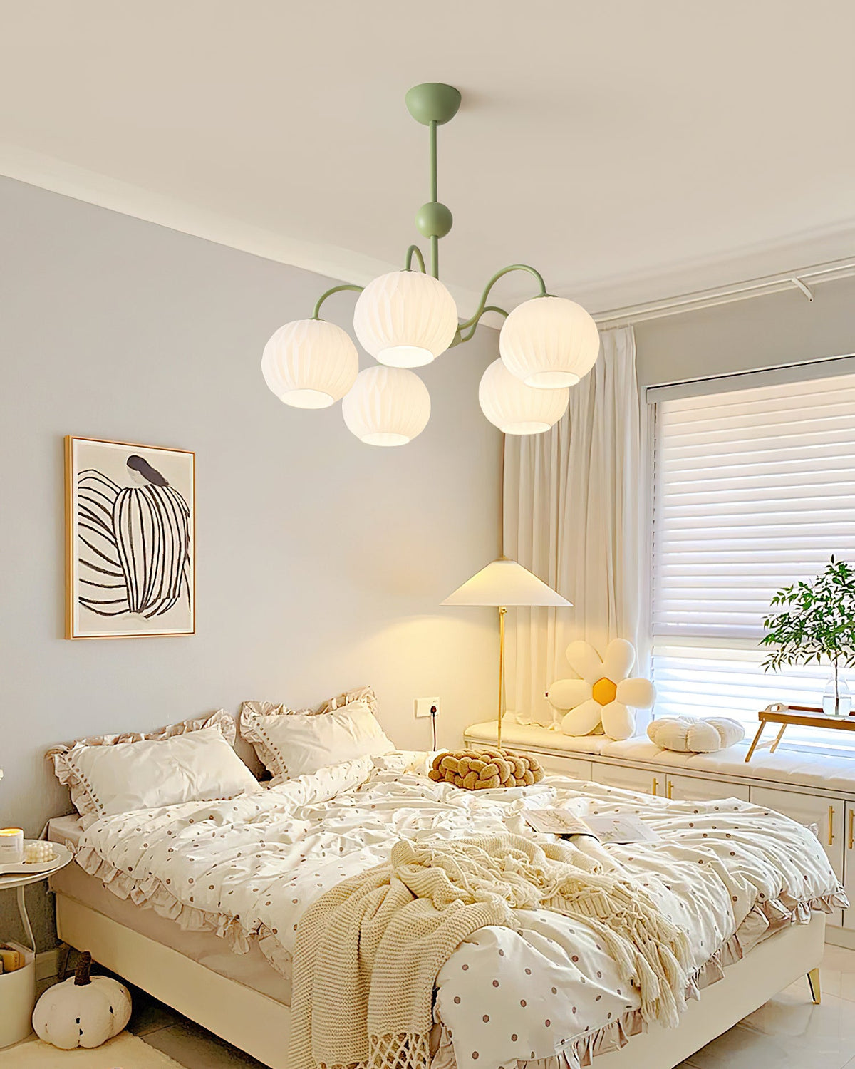 Renee Glass Chandelier — product view 7