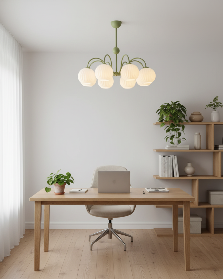 Renee Glass Chandelier — product view 16