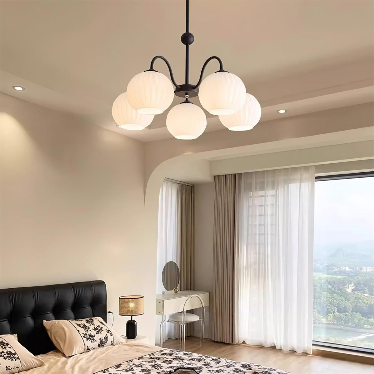 Renee Glass Chandelier — product view 22