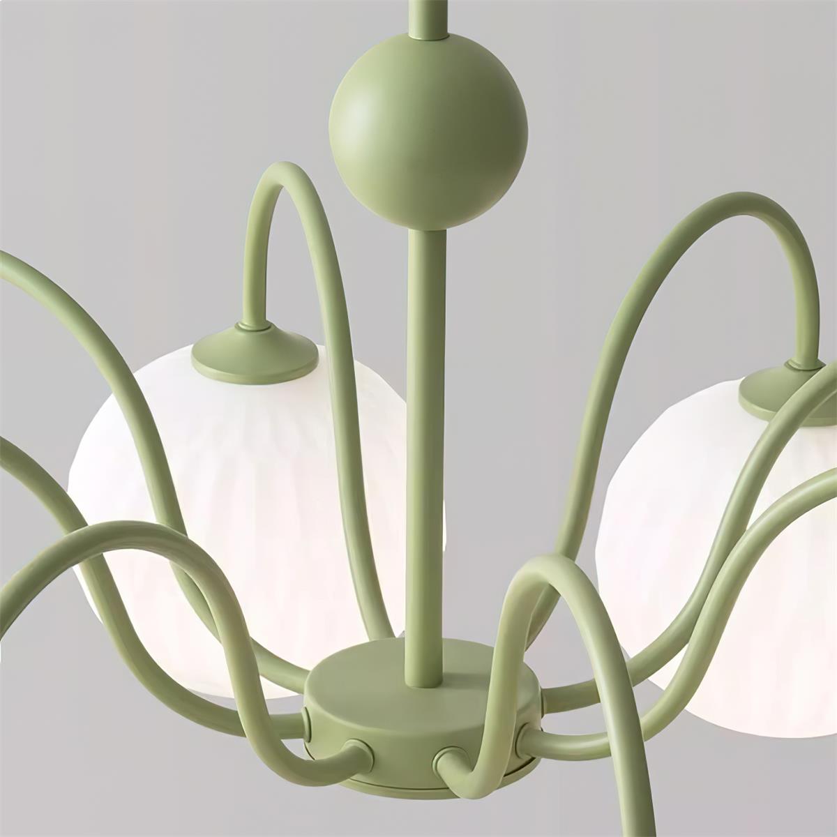 Renee Glass Chandelier — product view 36