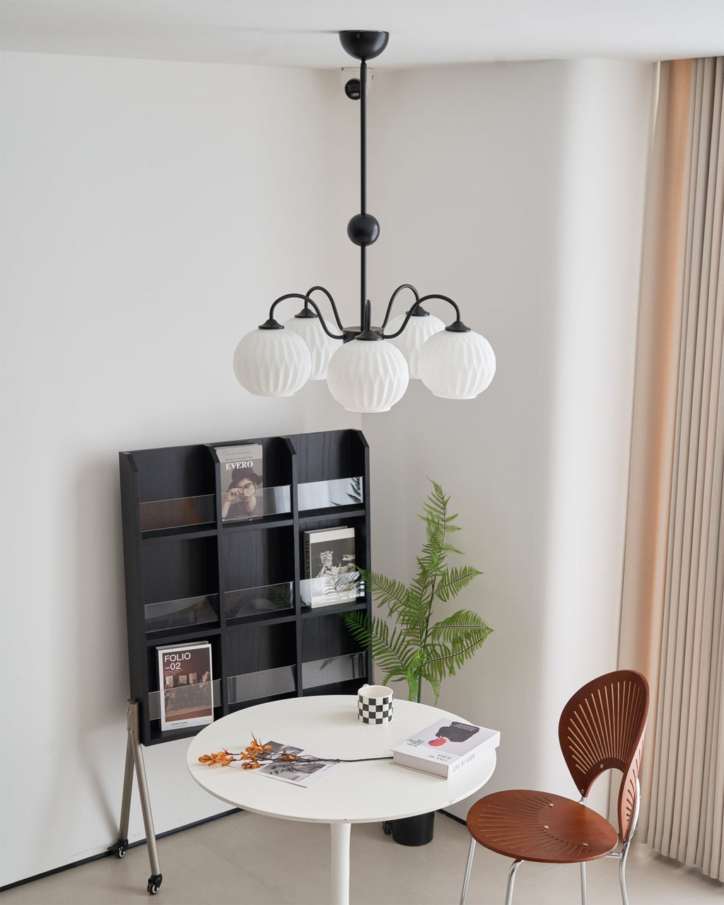 Renee Glass Chandelier — product view 45