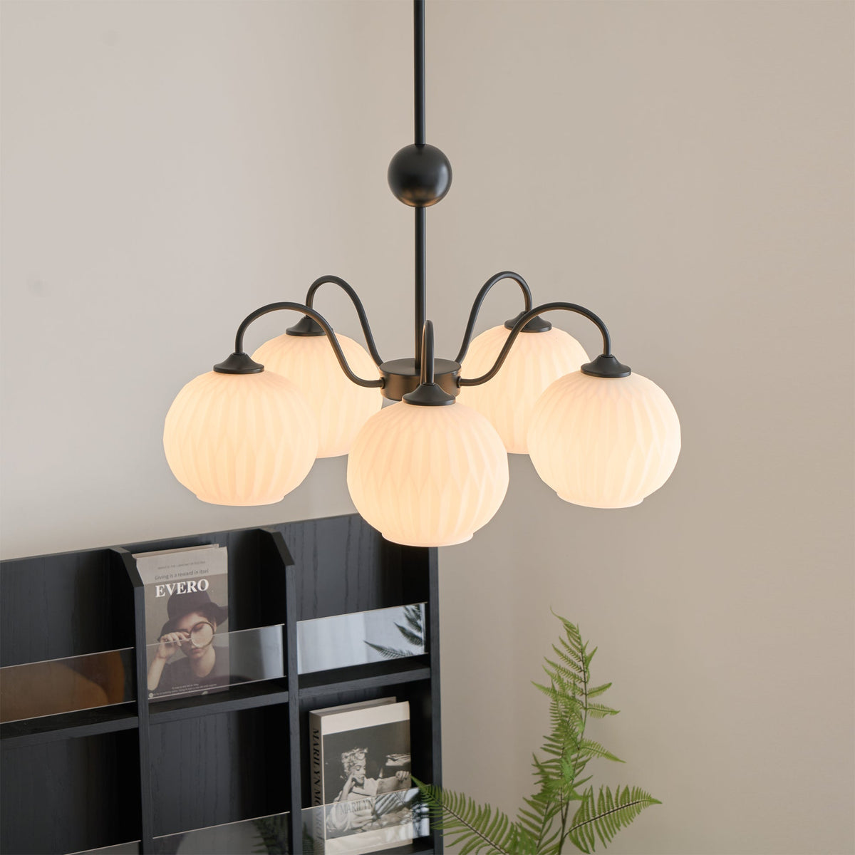 Renee Glass Chandelier — product view 47