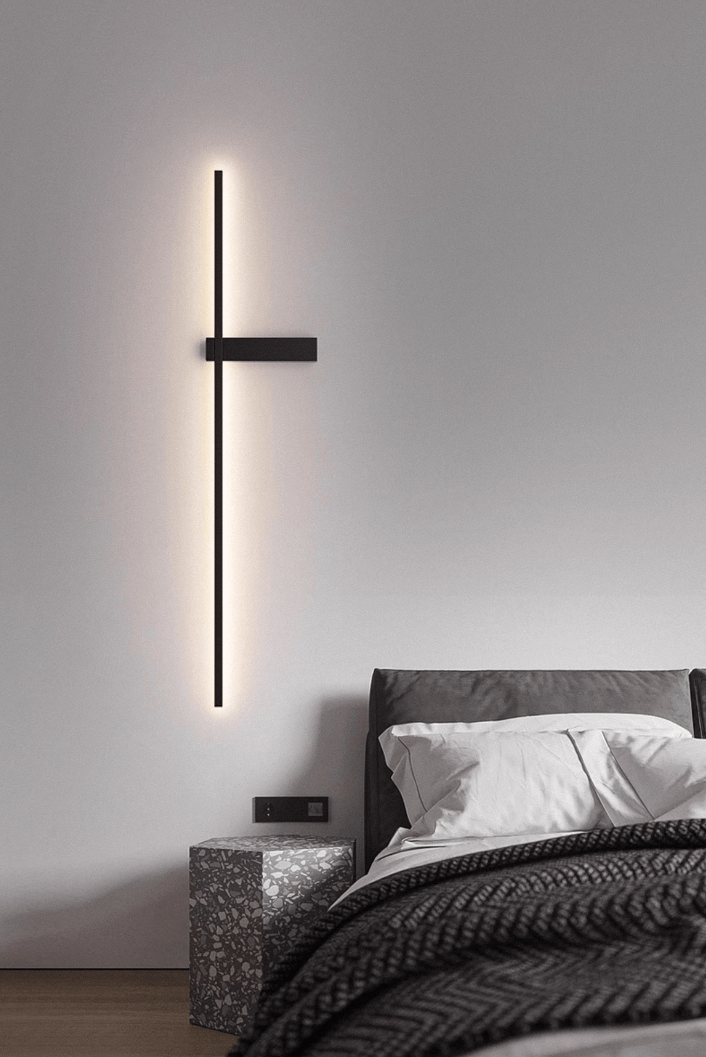 Adeline Linear Rechargeable Sconce – product view 4