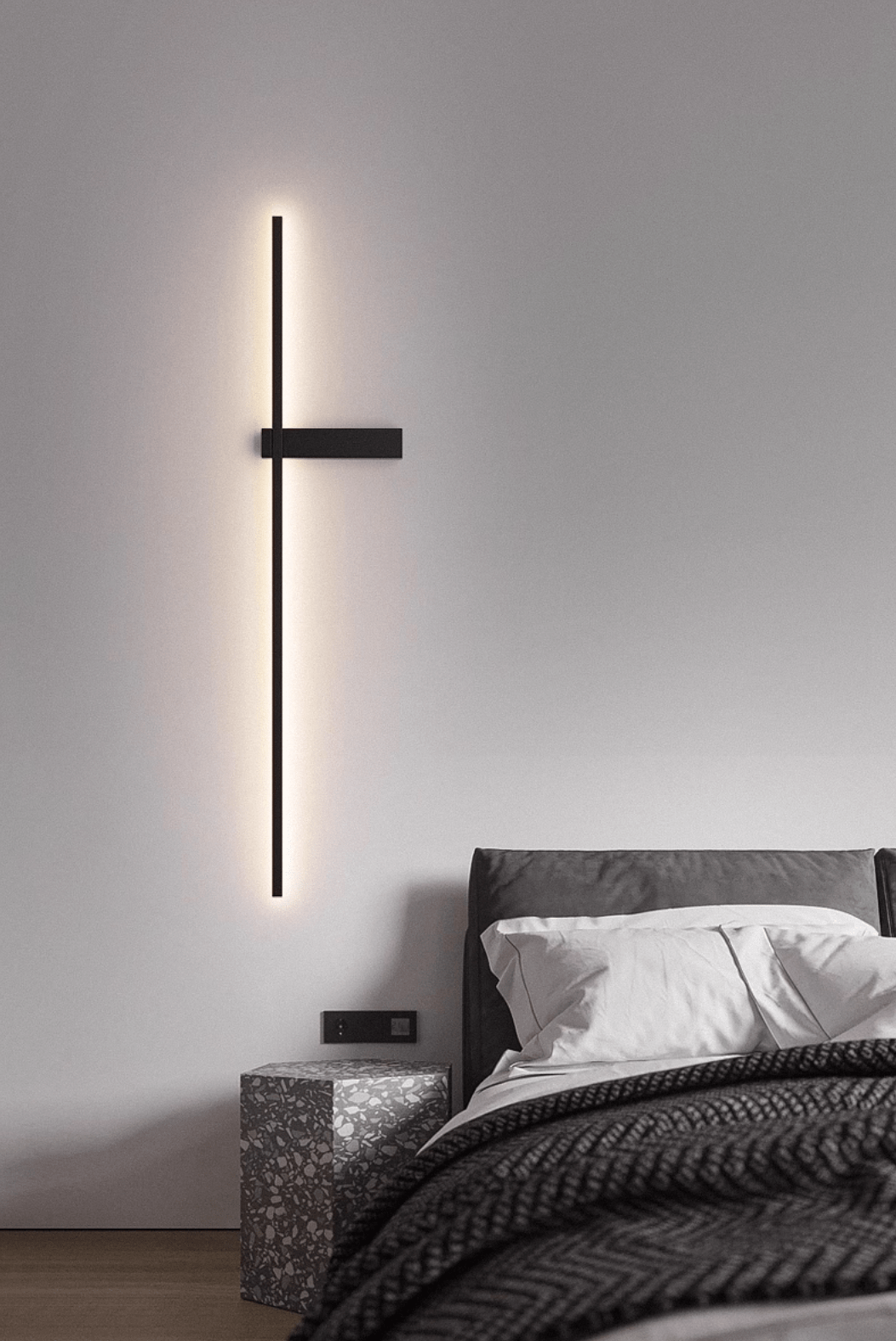 Adeline Linear Rechargeable Sconce – product view 4
