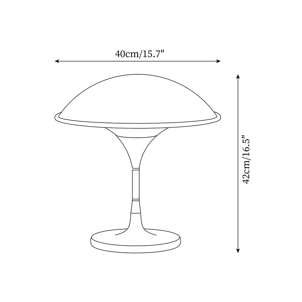 Fontana Metal Table Lamp — product view 5