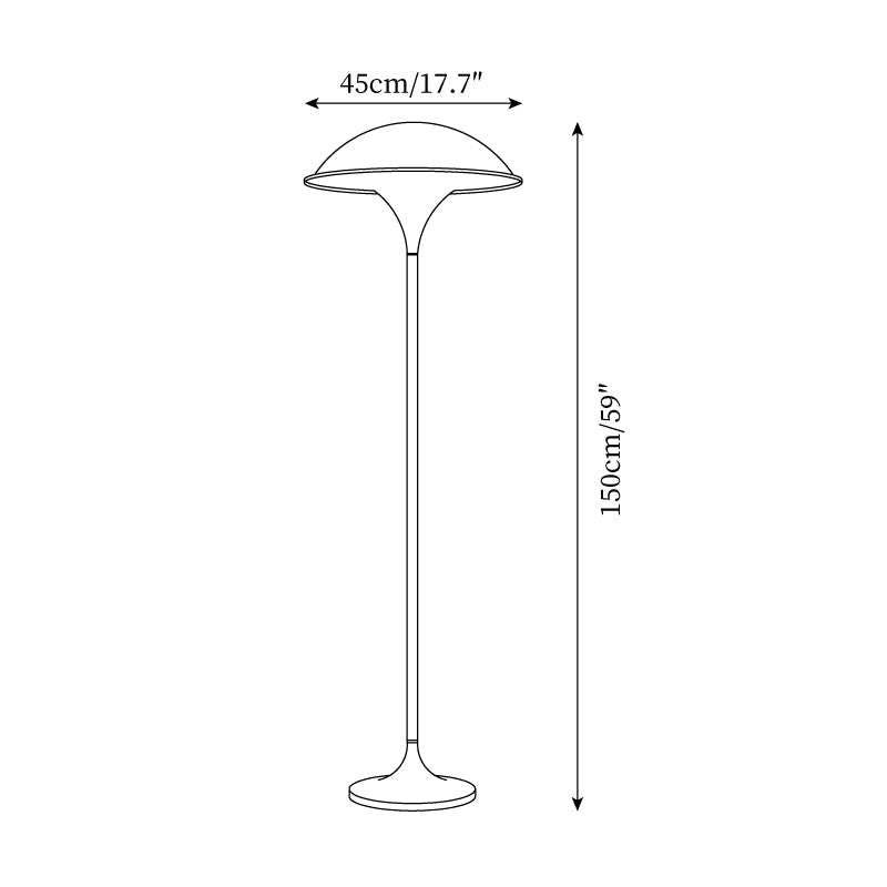 Fontana Metal Floor Lamp — product view 5