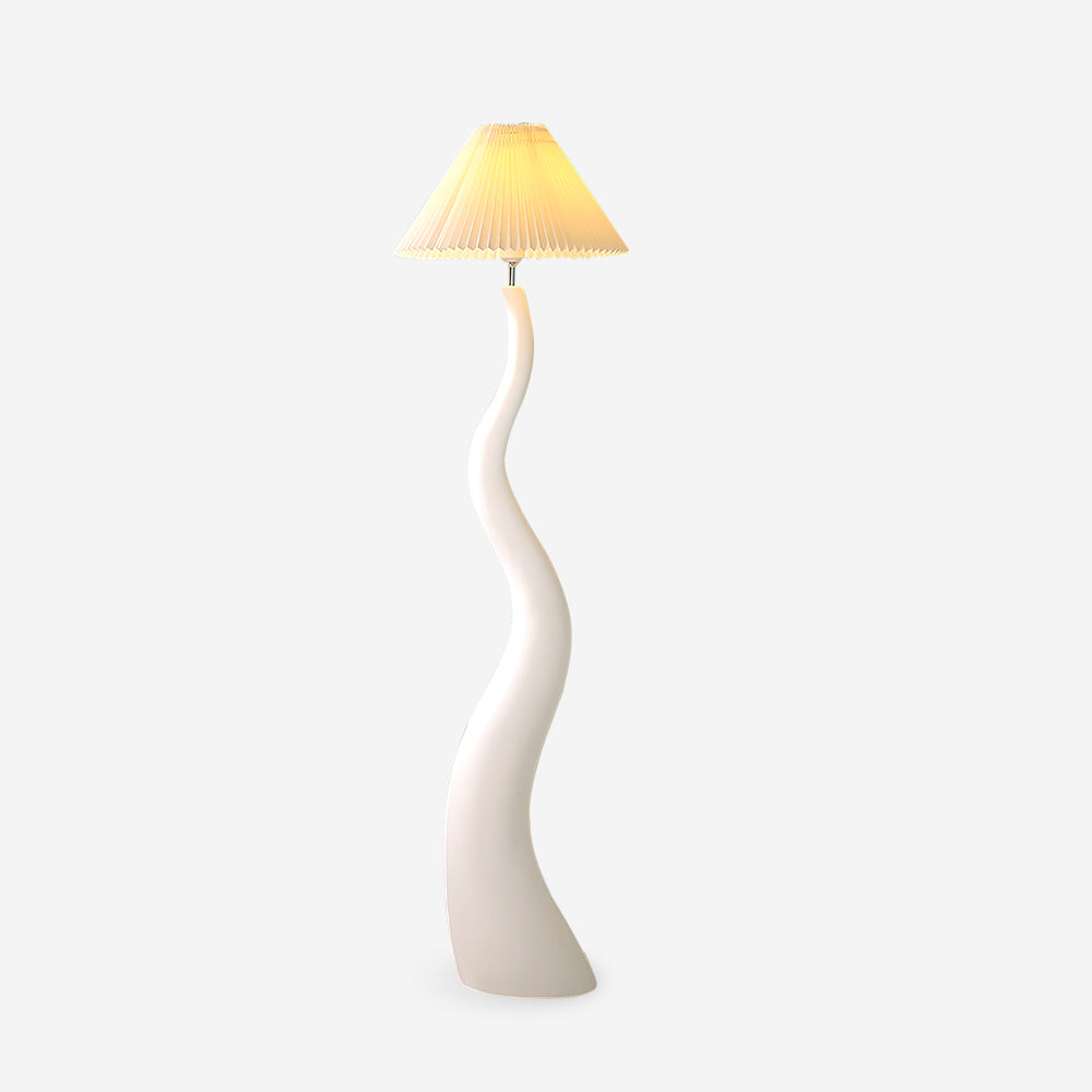 Haruki Twisted Resin Floor Lamp — product view 1
