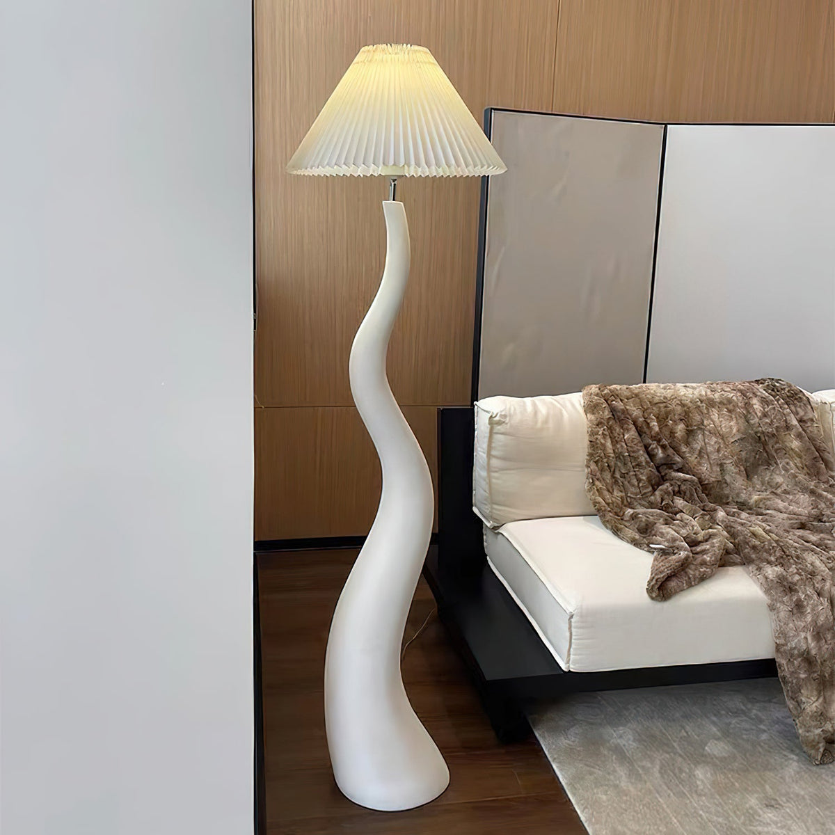 Haruki Twisted Resin Floor Lamp — product view 4