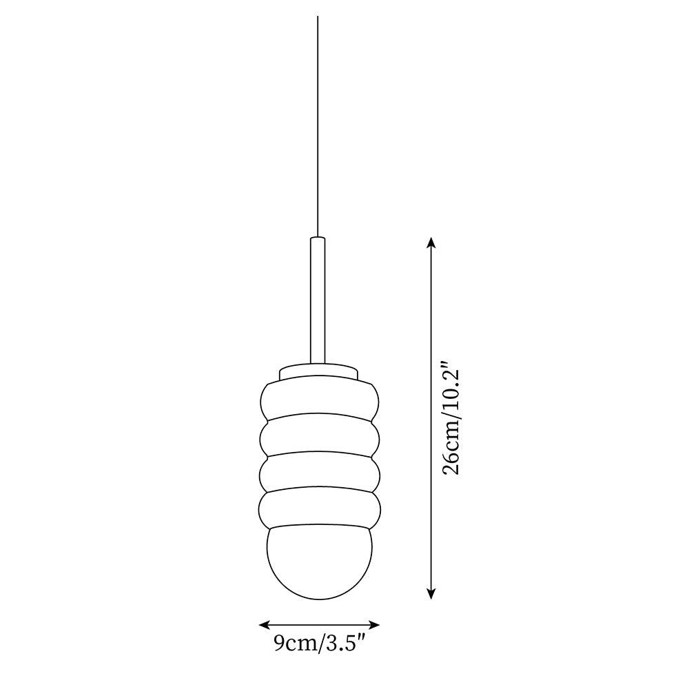 Bobi Metal Pendant Lamp — product view 5