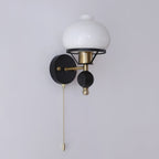 Black Enya Glass Wall Light — product view 7