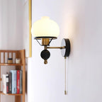 Black Enya Glass Wall Light — product view 15