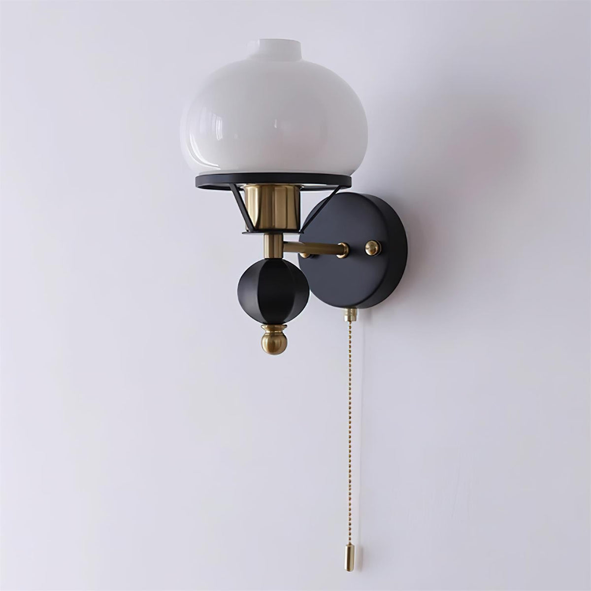 Black Enya Glass Wall Light — product view 16