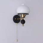 Black Enya Glass Wall Light — product view 18