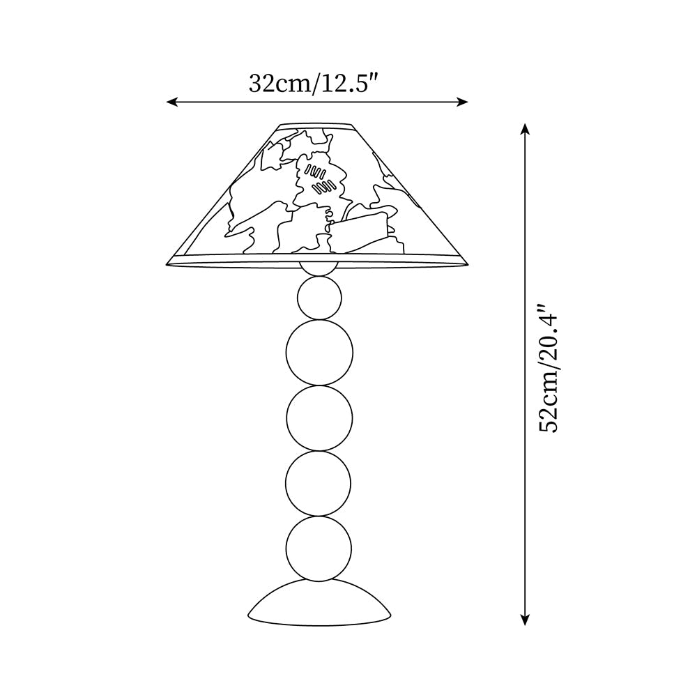 Sunset Harmony Table Lamp — product view 5