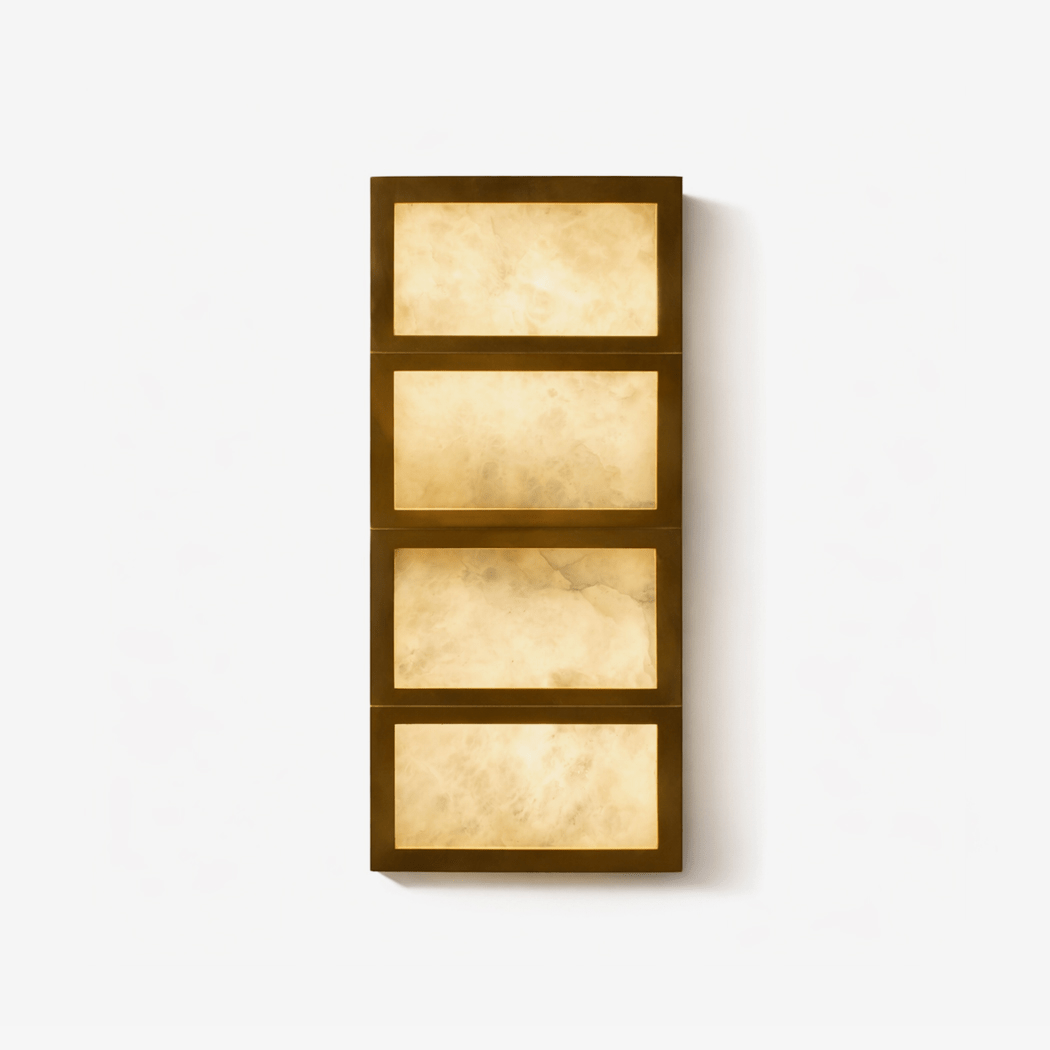 Alabaster Cascade Alabaster Wall Light – product view 1