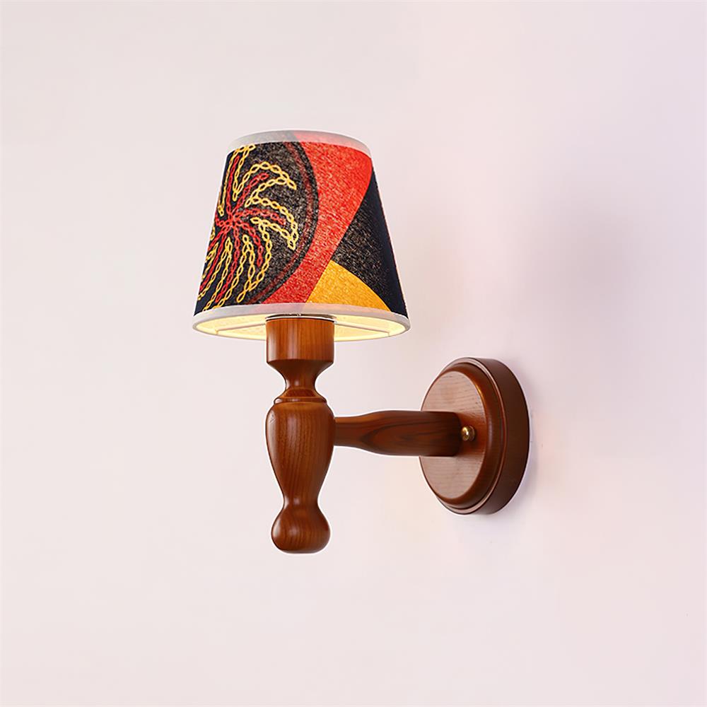 Kuli Wood Wall Lamp — product view 3