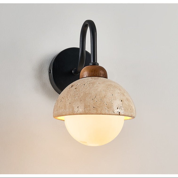 Celestia Travertine Wall Light – product view 13