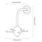 Sputnik Wall Coat Rack — product view 5