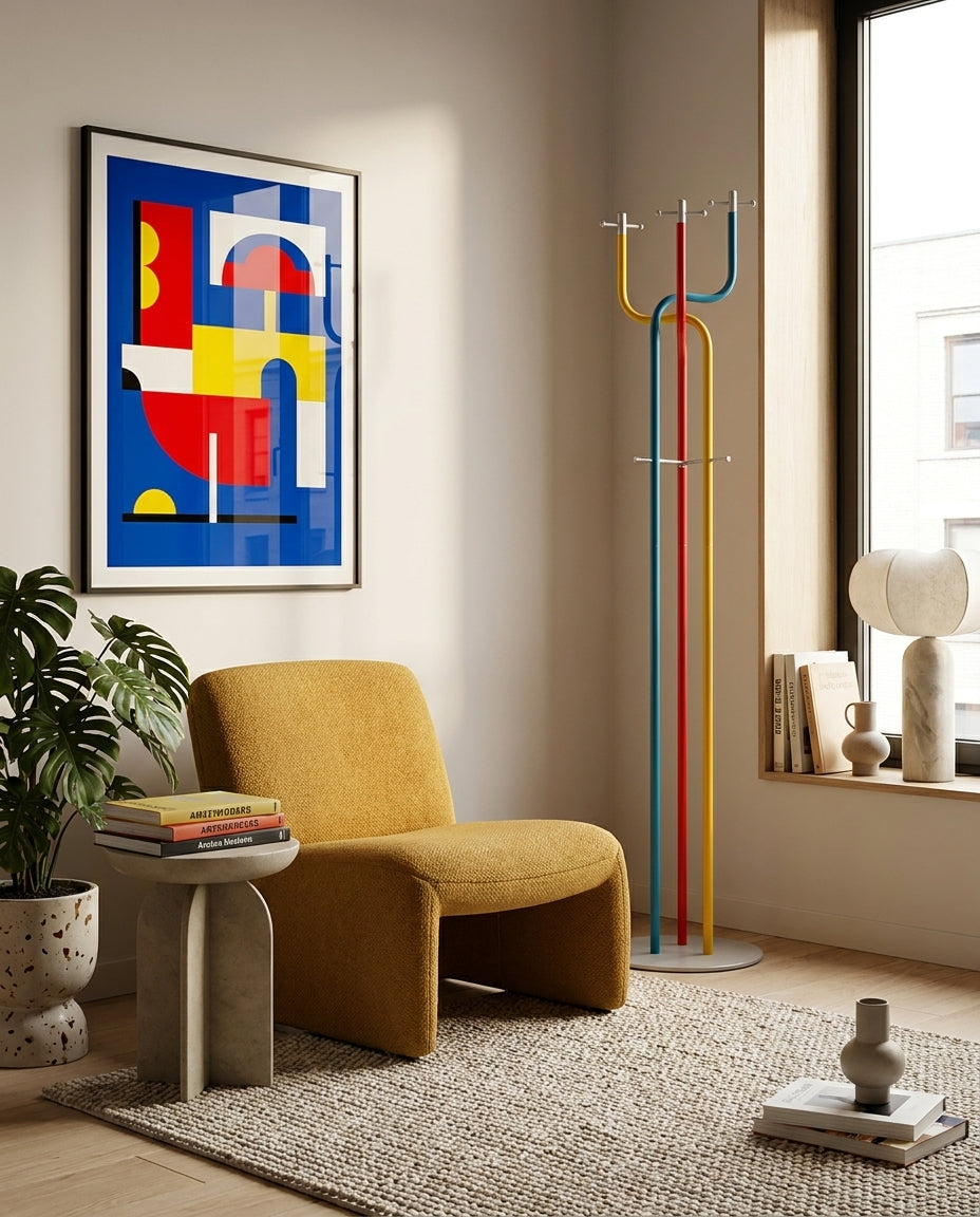 Albion Floor Coat Rack — product view 9