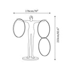 Liva Sculpture Acrylic Floor Lamp — product view 5