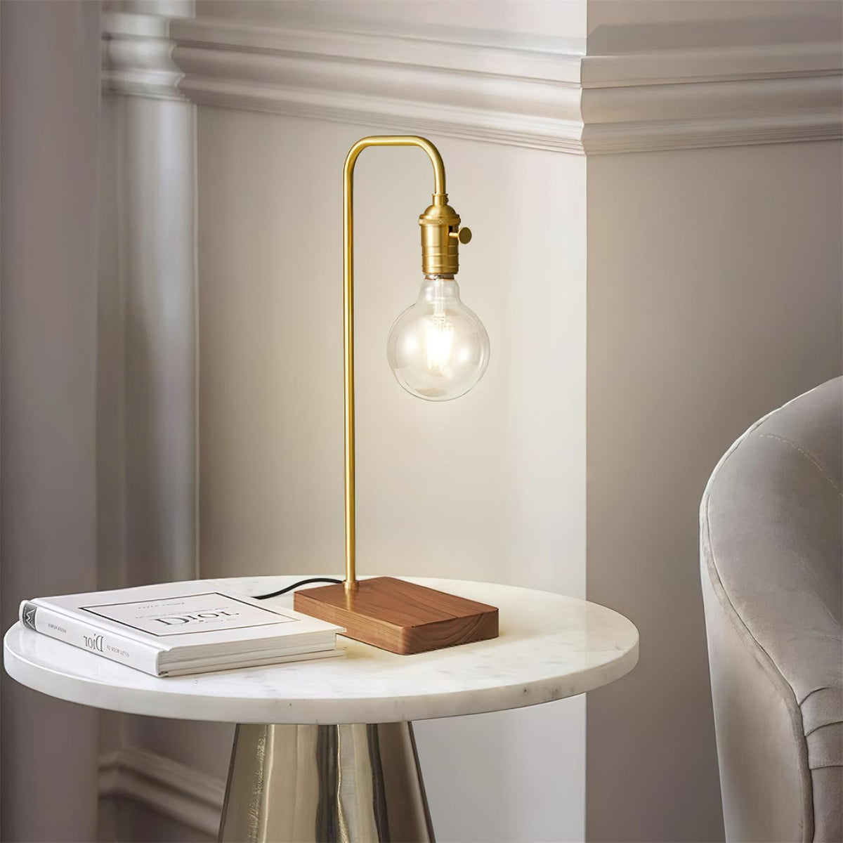 Lola Brass Table Lamp — product view 13