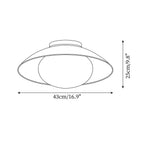 Mezo Glass Ceiling Light — product view 5