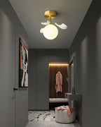 Ginkgo Rosalia Glass Ceiling Light — product view 7