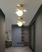 Ginkgo Rosalia Glass Ceiling Light — product view 8