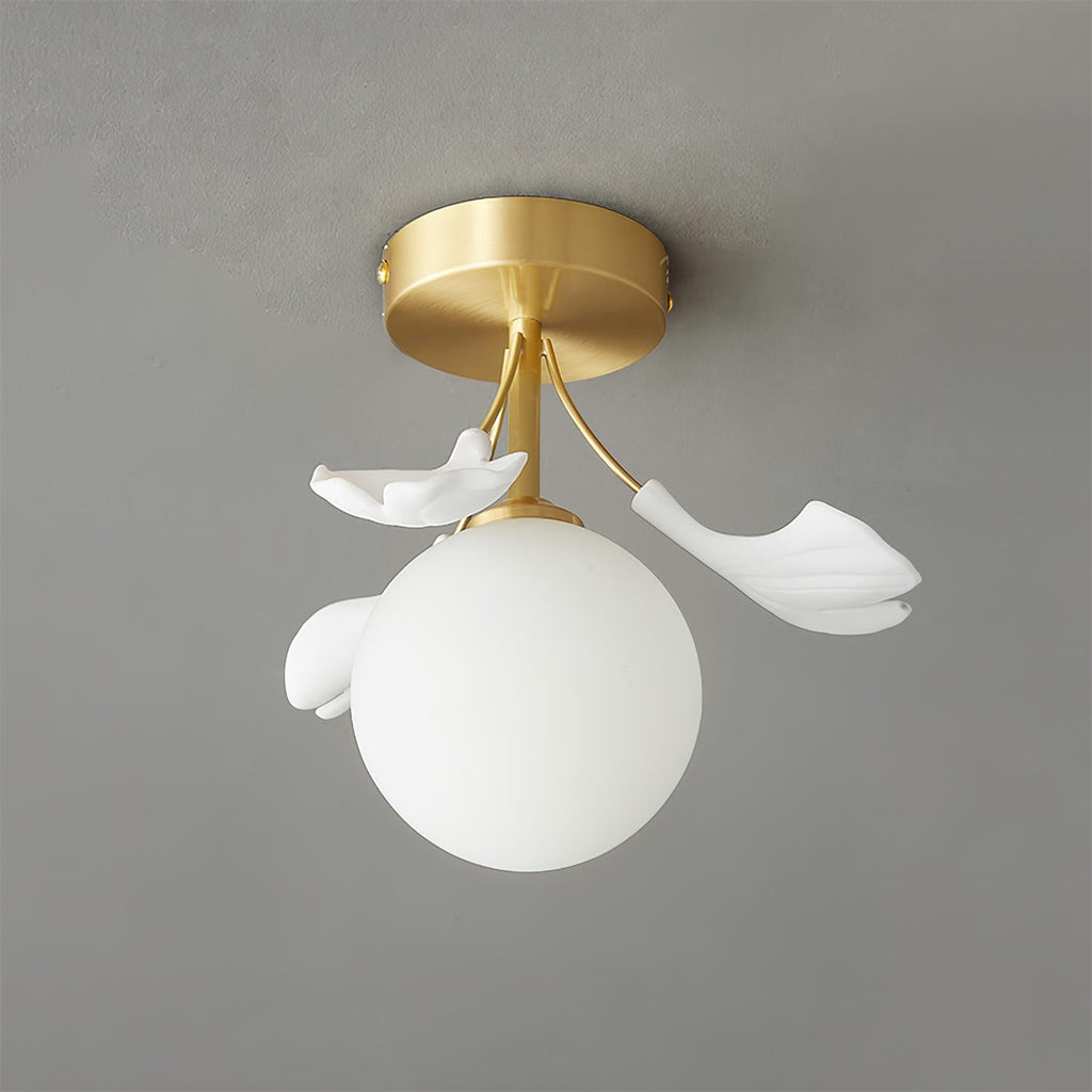 Ginkgo Rosalia Glass Ceiling Light — product view 10