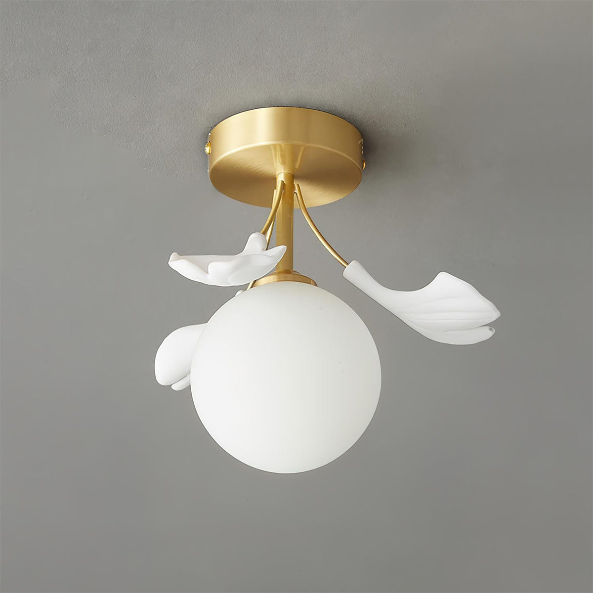 Ginkgo Rosalia Glass Ceiling Light — product view 10