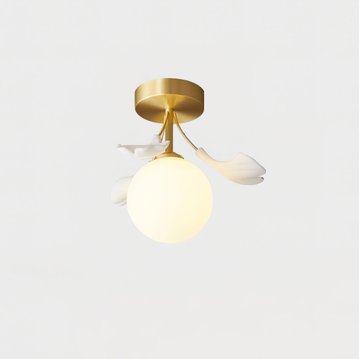 Ginkgo Rosalia Glass Ceiling Light — product view 15