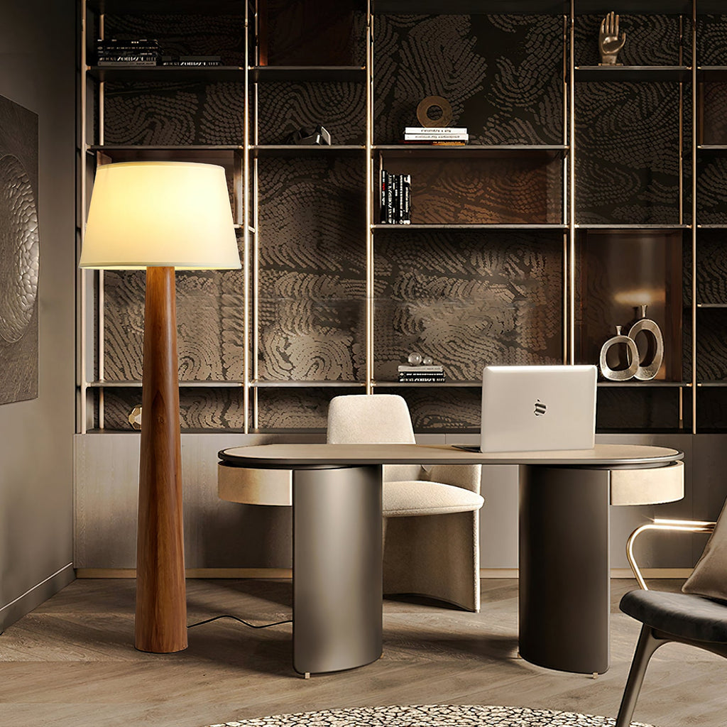 Malva Wood Floor Lamp — product view 7