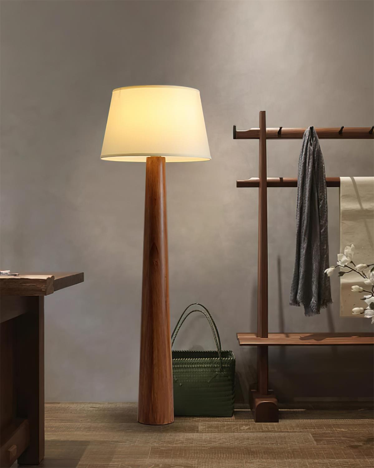 Malva Wood Floor Lamp — product view 11