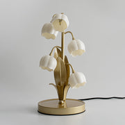 Gold & White PC Lampshade