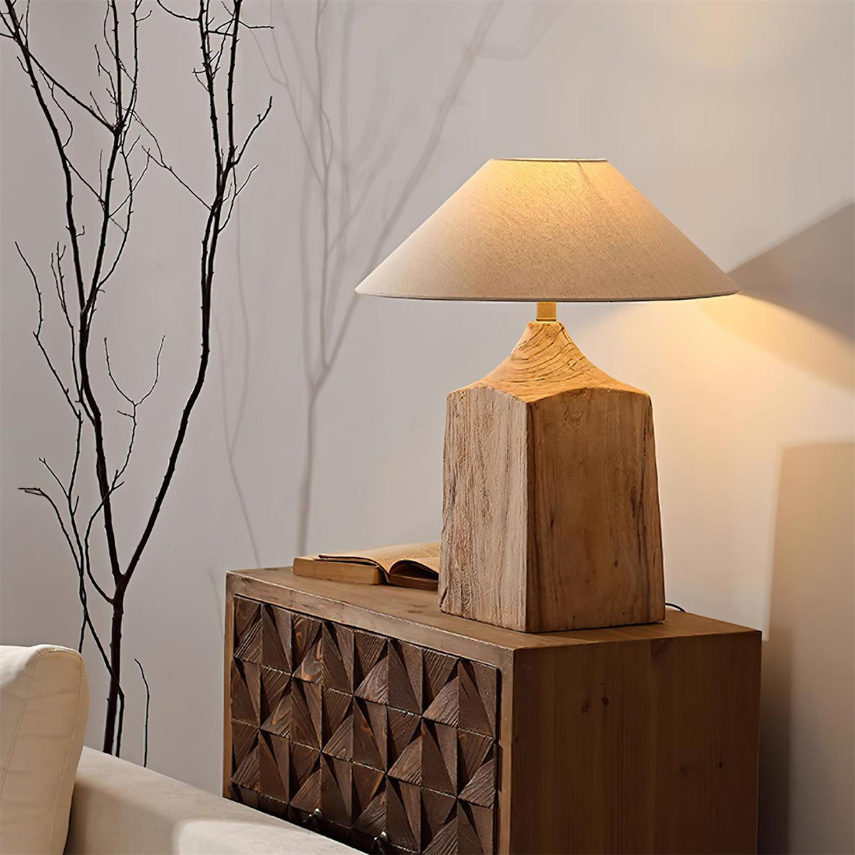Kadoka Wood Table Lamp — product view 10