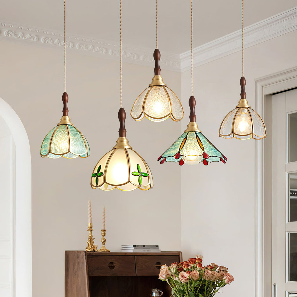 Retro Latta Glass Pendant Lamp — product view 2
